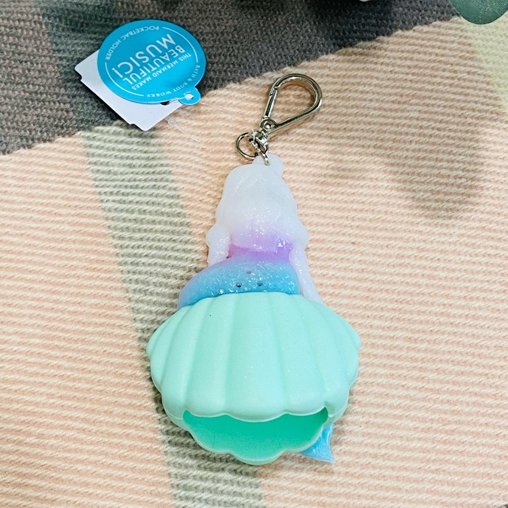 🧜‍♀️ Bath & Body Works Mermaid on Shell Pocketbac Holder - Picture 4 of 4